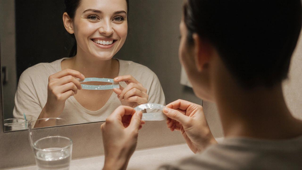 Jak používat bělicí pásky na zuby pro maximální výsledky