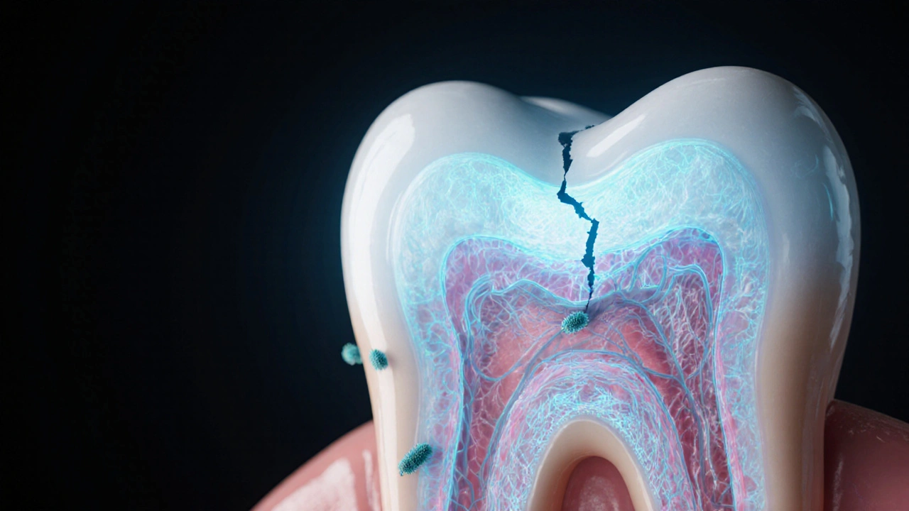 Proč jsou v zubech nervy? Proč cítíme bolest předních zubů