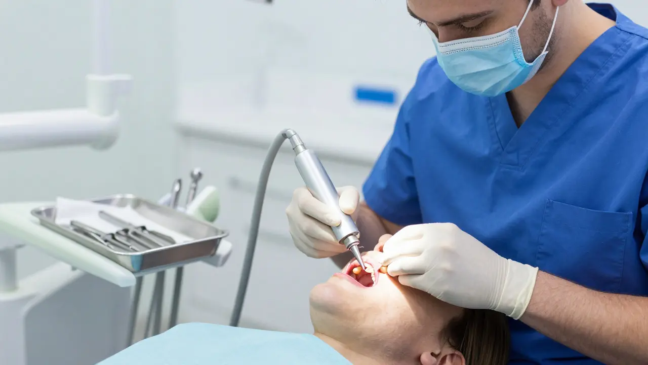 Jak broušení zubů může pomoci při léčení paradentózy