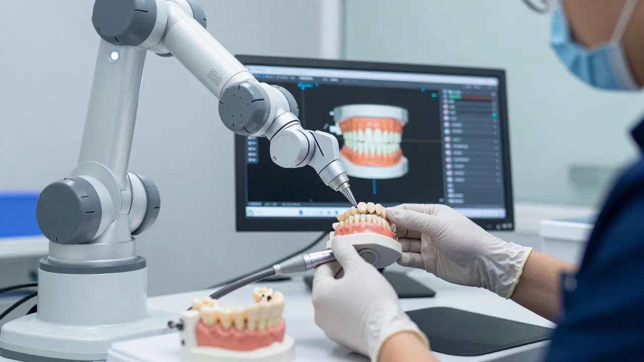 Moderní zubní laboratoř s digitálním plánováním okluze