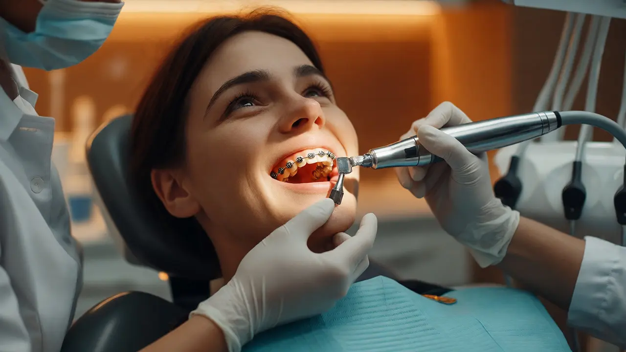 Profesionální dentální hygiena u pacienta s fixním aparátem