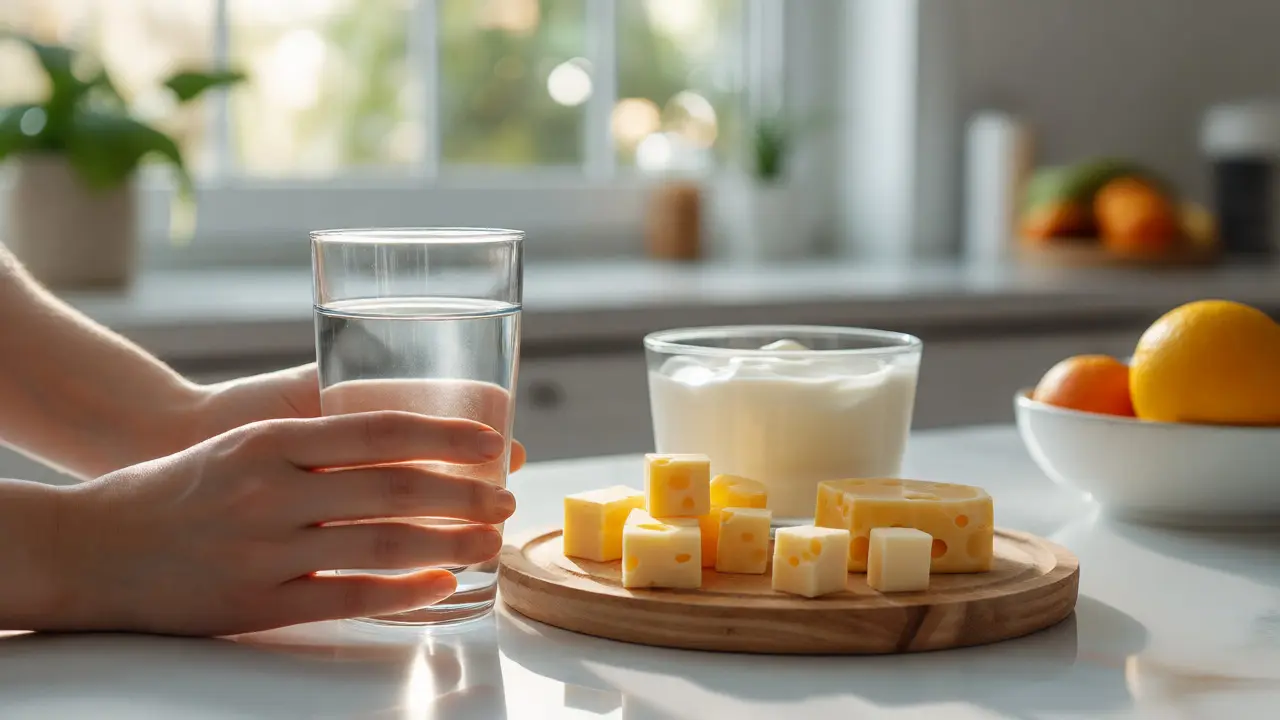 Voda a mléčné výrobky jako zdroj vápníku pro zuby